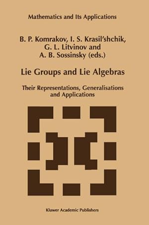 Imagen del vendedor de Lie Groups and Lie Algebras a la venta por BuchWeltWeit Ludwig Meier e.K.