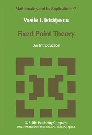 Imagen del vendedor de Fixed Point Theory a la venta por BuchWeltWeit Ludwig Meier e.K.