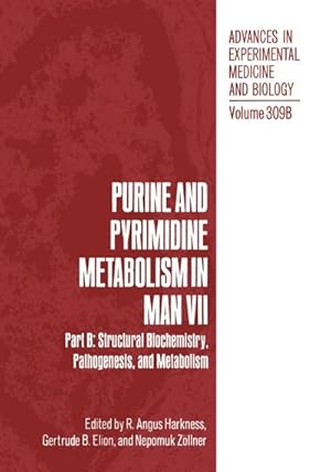 Bild des Verkufers fr Purine and Pyrimidine Metabolism in Man VII zum Verkauf von BuchWeltWeit Ludwig Meier e.K.