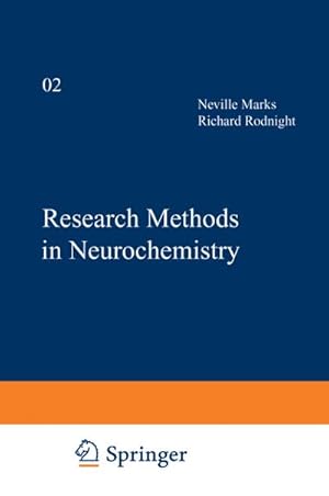 Seller image for Research Methods in Neurochemistry for sale by BuchWeltWeit Ludwig Meier e.K.