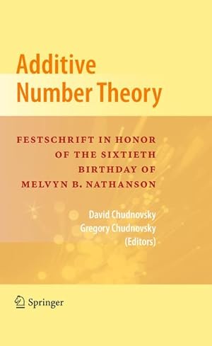 Seller image for Additive Number Theory for sale by BuchWeltWeit Ludwig Meier e.K.