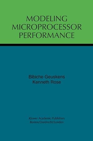 Seller image for Modeling Microprocessor Performance for sale by BuchWeltWeit Ludwig Meier e.K.