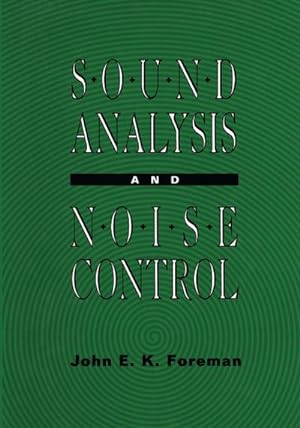 Imagen del vendedor de Sound Analysis and Noise Control a la venta por BuchWeltWeit Ludwig Meier e.K.