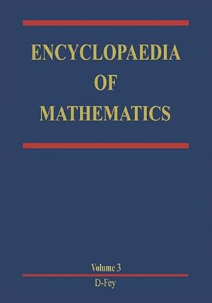 Seller image for Encyclopaedia of Mathematics for sale by BuchWeltWeit Ludwig Meier e.K.