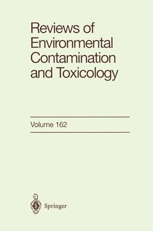 Immagine del venditore per Reviews of Environmental Contamination and Toxicology venduto da BuchWeltWeit Ludwig Meier e.K.