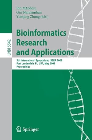 Immagine del venditore per Bioinformatics Research and Applications venduto da BuchWeltWeit Ludwig Meier e.K.