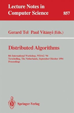 Seller image for Distributed Algorithms for sale by BuchWeltWeit Ludwig Meier e.K.