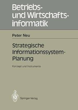 Bild des Verkufers fr Strategische Informations-system-Planung zum Verkauf von BuchWeltWeit Ludwig Meier e.K.