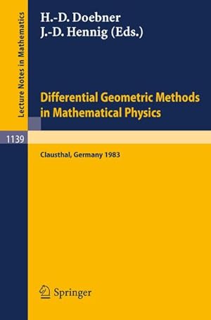 Immagine del venditore per Differential Geometric Methods in Mathematical Physics venduto da BuchWeltWeit Ludwig Meier e.K.