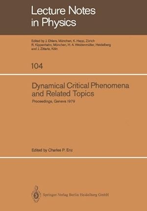 Seller image for Dynamical Critical Phenomena and Related Topics for sale by BuchWeltWeit Ludwig Meier e.K.