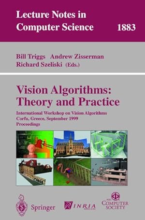 Bild des Verkufers fr Vision Algorithms: Theory and Practice zum Verkauf von BuchWeltWeit Ludwig Meier e.K.