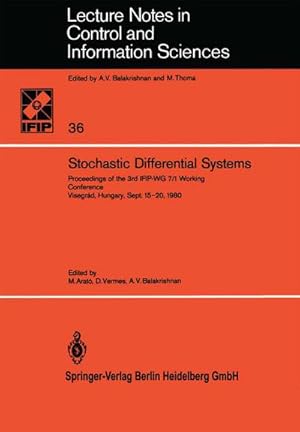 Seller image for Stochastic Differential Systems for sale by BuchWeltWeit Ludwig Meier e.K.