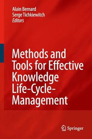 Seller image for Methods and Tools for Effective Knowledge Life-Cycle-Management for sale by BuchWeltWeit Ludwig Meier e.K.