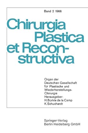 Imagen del vendedor de Chirurgia Plastica et Reconstructiva a la venta por BuchWeltWeit Ludwig Meier e.K.