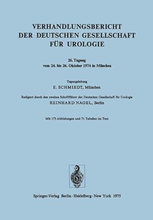 Seller image for Verhandlungsbericht der Deutschen Gesellschaft fr Urologie for sale by BuchWeltWeit Ludwig Meier e.K.