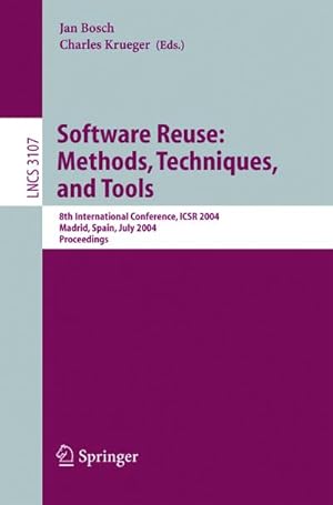 Image du vendeur pour Software Reuse: Methods, Techniques, and Tools mis en vente par BuchWeltWeit Ludwig Meier e.K.