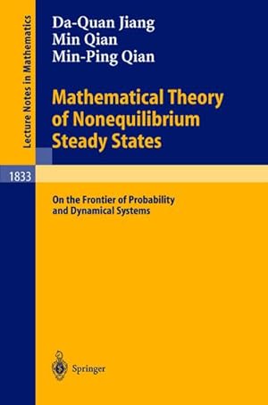 Bild des Verkufers fr Mathematical Theory of Nonequilibrium Steady States zum Verkauf von BuchWeltWeit Ludwig Meier e.K.