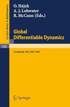 Imagen del vendedor de Global Differentiable Dynamics a la venta por BuchWeltWeit Ludwig Meier e.K.