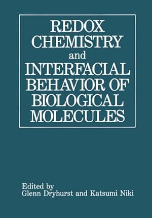 Seller image for Redox Chemistry and Interfacial Behavior of Biological Molecules for sale by BuchWeltWeit Ludwig Meier e.K.