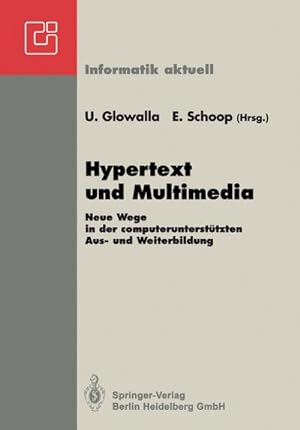 Bild des Verkufers fr Hypertext und Multimedia zum Verkauf von BuchWeltWeit Ludwig Meier e.K.