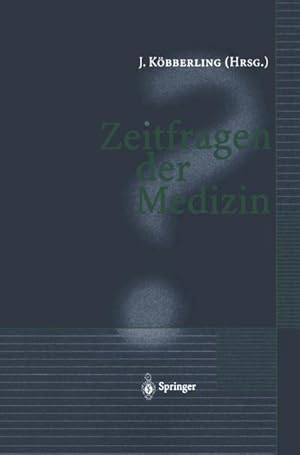 Immagine del venditore per Zeitfragen der Medizin venduto da BuchWeltWeit Ludwig Meier e.K.
