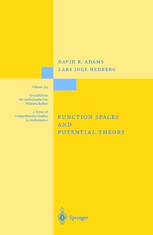 Image du vendeur pour Function Spaces and Potential Theory mis en vente par BuchWeltWeit Ludwig Meier e.K.