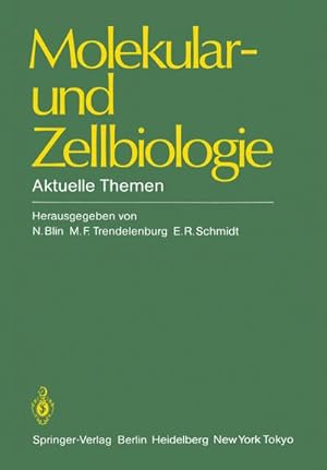 Image du vendeur pour Molekular- und Zellbiologie mis en vente par BuchWeltWeit Ludwig Meier e.K.