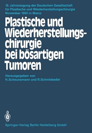 Seller image for Plastische und Wiederherstellungschirurgie bei bsartigen Tumoren for sale by BuchWeltWeit Ludwig Meier e.K.