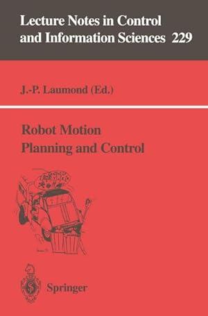 Image du vendeur pour Robot Motion Planning and Control mis en vente par BuchWeltWeit Ludwig Meier e.K.