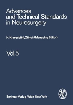 Seller image for Advances and Technical Standards in Neurosurgery for sale by BuchWeltWeit Ludwig Meier e.K.