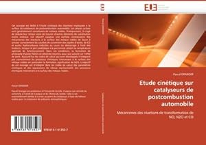 Seller image for Etude cintique sur catalyseurs de postcombustion automobile for sale by BuchWeltWeit Ludwig Meier e.K.