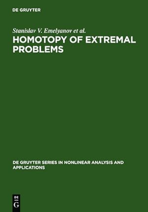 Imagen del vendedor de Homotopy of Extremal Problems a la venta por BuchWeltWeit Ludwig Meier e.K.