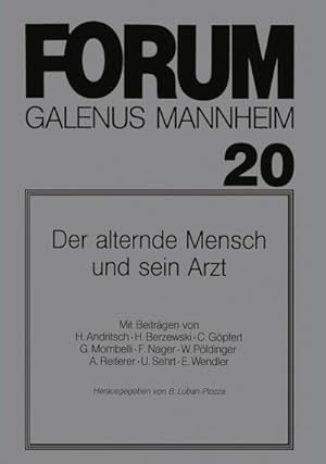 Seller image for Der alternde Mensch und sein Arzt for sale by BuchWeltWeit Ludwig Meier e.K.