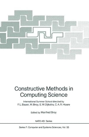 Bild des Verkufers fr Constructive Methods in Computing Science zum Verkauf von BuchWeltWeit Ludwig Meier e.K.