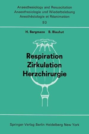 Seller image for Respiration Zirkulation Herzchirurgie for sale by BuchWeltWeit Ludwig Meier e.K.