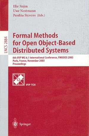 Seller image for Formal Methods for Open Object-Based Distributed Systems for sale by BuchWeltWeit Ludwig Meier e.K.