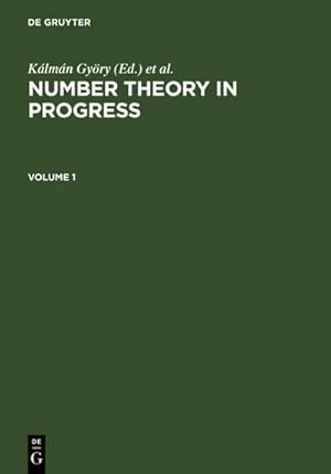 Immagine del venditore per Number Theory in Progress venduto da BuchWeltWeit Ludwig Meier e.K.