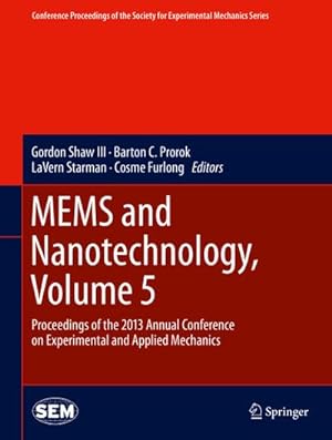 Seller image for MEMS and Nanotechnology, Volume 5 for sale by BuchWeltWeit Ludwig Meier e.K.
