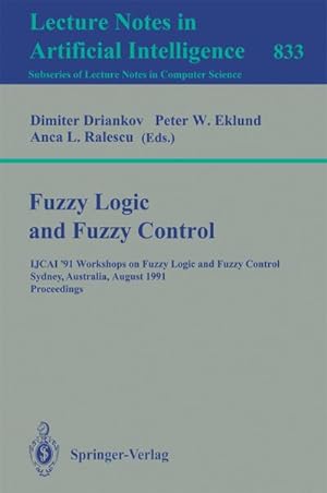 Seller image for Fuzzy Logic and Fuzzy Control for sale by BuchWeltWeit Ludwig Meier e.K.