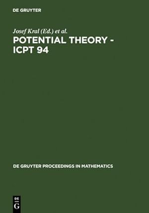 Seller image for Potential Theory - ICPT 94 for sale by BuchWeltWeit Ludwig Meier e.K.