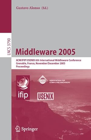 Immagine del venditore per Middleware 2005 venduto da BuchWeltWeit Ludwig Meier e.K.