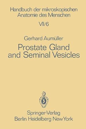 Seller image for Prostate Gland and Seminal Vesicles for sale by BuchWeltWeit Ludwig Meier e.K.