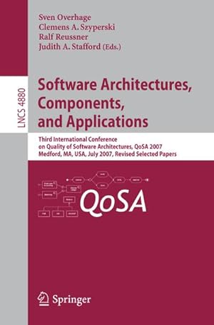 Seller image for Software Architectures, Components, and Applications for sale by BuchWeltWeit Ludwig Meier e.K.