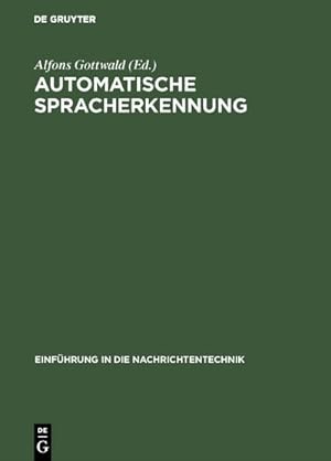 Image du vendeur pour Automatische Spracherkennung mis en vente par BuchWeltWeit Ludwig Meier e.K.