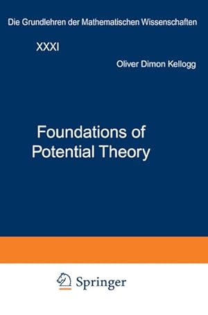 Seller image for Foundations of Potential Theory for sale by BuchWeltWeit Ludwig Meier e.K.