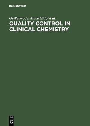 Seller image for Quality Control in Clinical Chemistry for sale by BuchWeltWeit Ludwig Meier e.K.