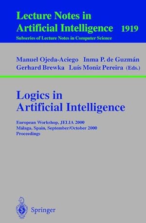 Immagine del venditore per Logics in Artificial Intelligence venduto da BuchWeltWeit Ludwig Meier e.K.