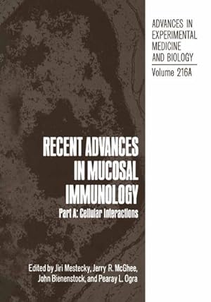 Bild des Verkufers fr Recent Advances in Mucosal Immunology zum Verkauf von BuchWeltWeit Ludwig Meier e.K.