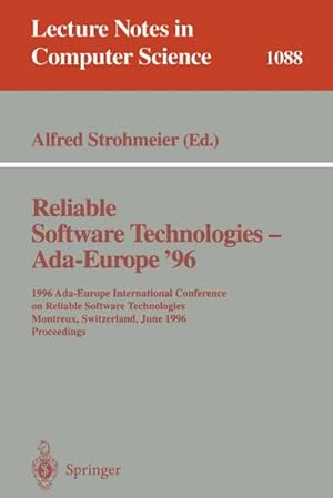 Seller image for Reliable Software Technologies - Ada Europe 96 for sale by BuchWeltWeit Ludwig Meier e.K.