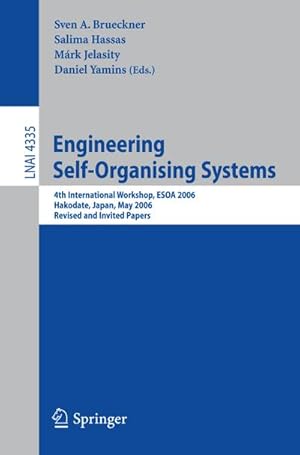 Immagine del venditore per Engineering Self-Organising Systems venduto da BuchWeltWeit Ludwig Meier e.K.